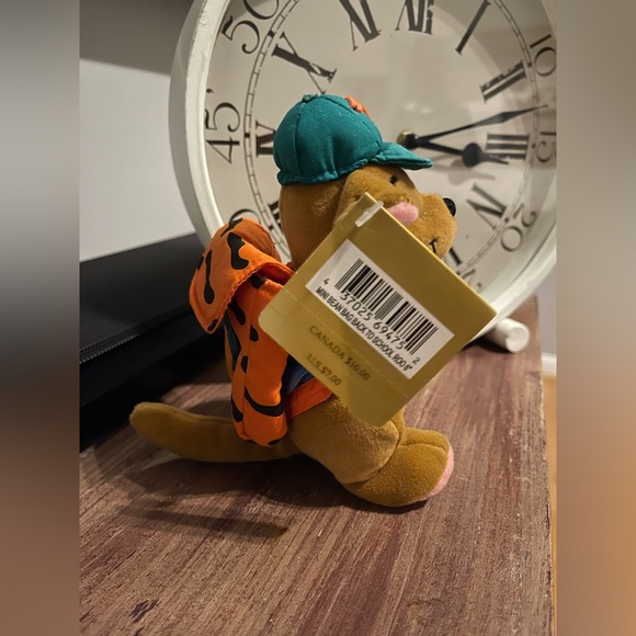 Disney Store Mini Bean Bag Winnie the Pooh Roo Back to School Plush 6” - Picture 4 of 8